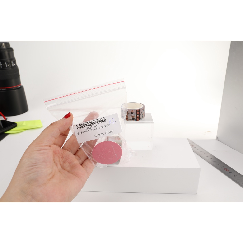 Cuộn băng keo washi hình nhóm nhạc Bts
