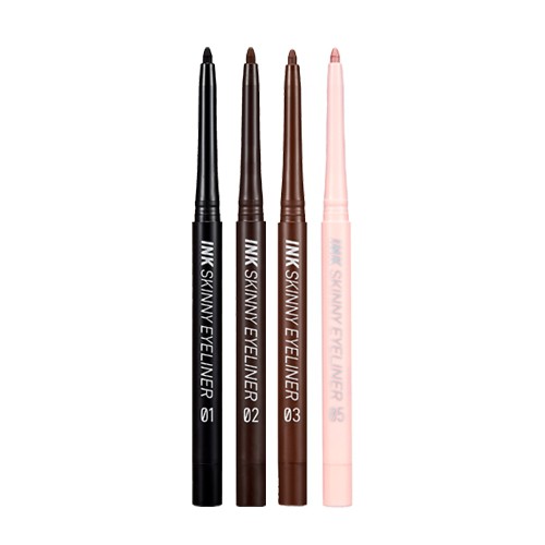 Viền Mắt Peripera Ink Skinny Eyeliner #1 Ink Black 0.3G