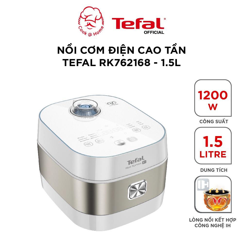 Nồi cơm điện tử cao tần Tefal RK762168 – 1.5L, 1200W