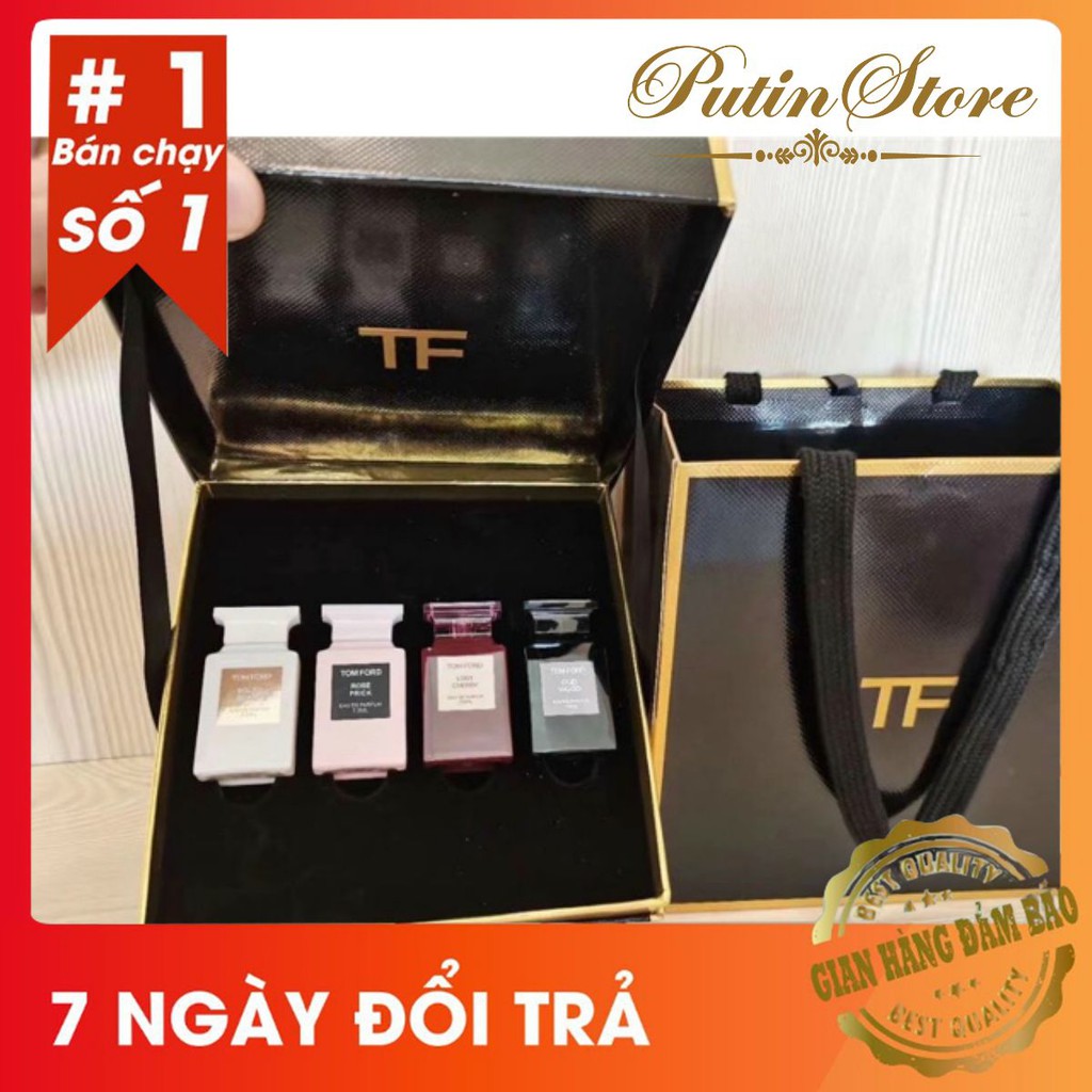 Set Bộ Nước Hoa Tom Ford Mini 4 chai / 7,5ml chai chuẩn auth