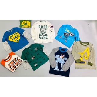 [SALE GIÁ LẺ BẰNG SỈ] - Áo phông xuất dư bé trai 3m-5y