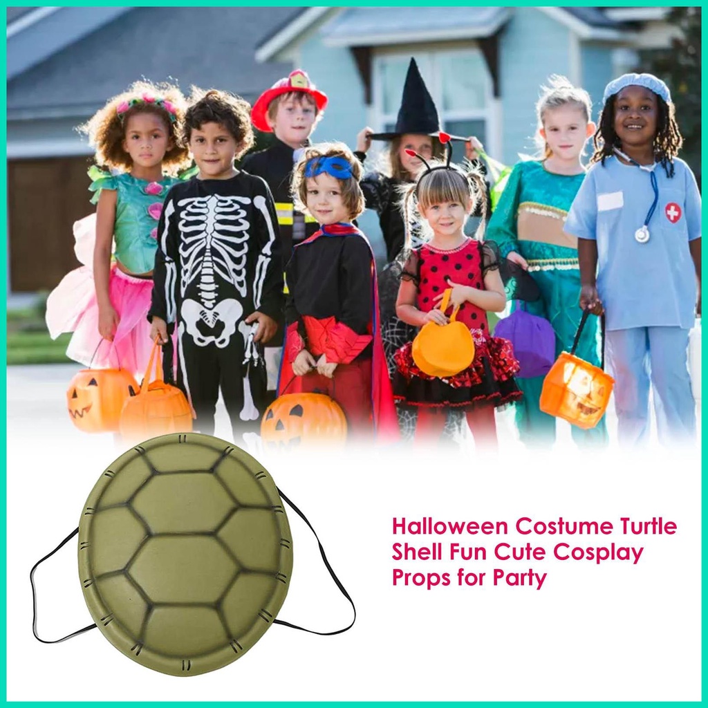 Bộ Đồ Hóa Trang Halloween Hình Vỏ Rùa Bằng EVA Dễ Thương Cho Bé