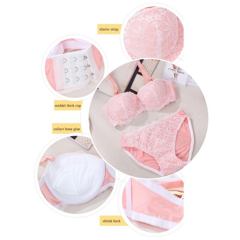 Bộ đồ lót áo ngực thiết kế không đường may kiểu dáng quyến rũ cho nữ | BigBuy360 - bigbuy360.vn