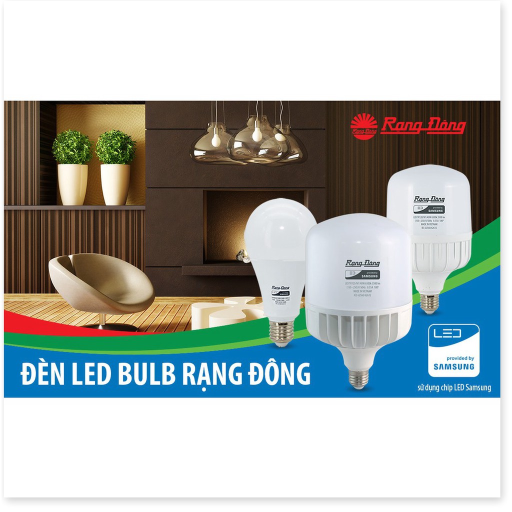 Bóng đèn LED Rạng Đông BULB tròn 30W