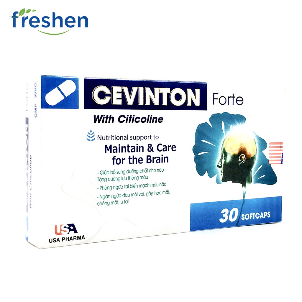 Cevinton Tăng Cường Máu Não, Ngừa Tai Biến( 30 viên)