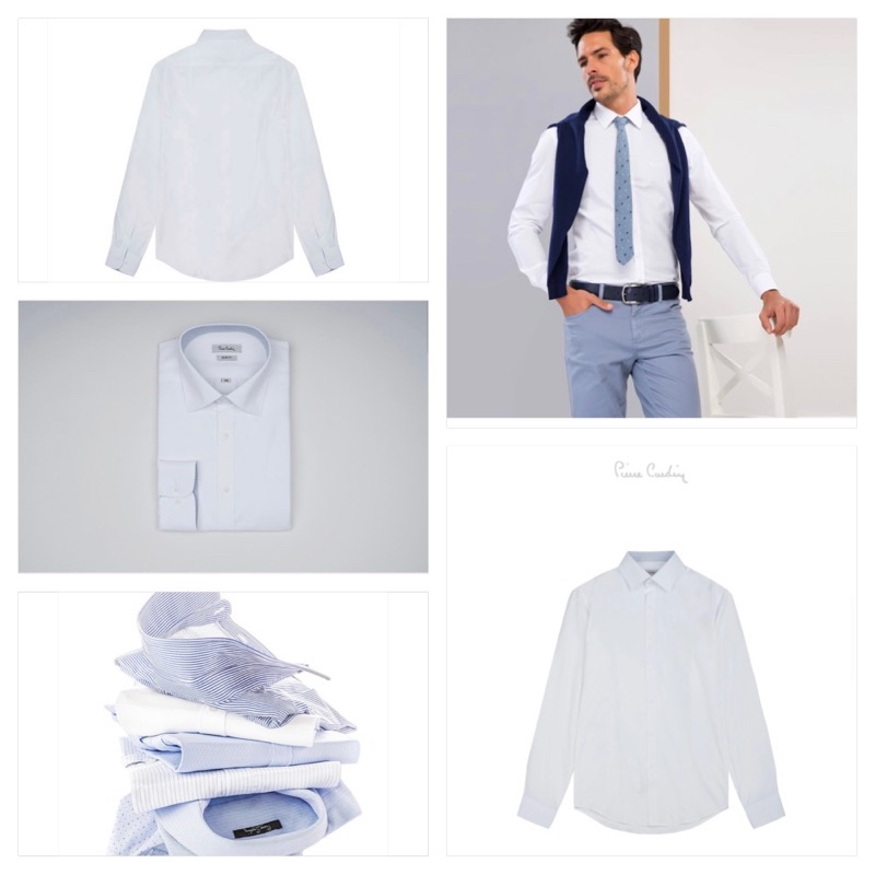 Áo sơ mi nam trắng dài tay pierre cardin vạt bầu nội địa Hàn chất cotton lụa siêu đẹp, cao cấp, Morano. ADB050