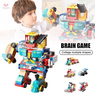 Đồ chơi lắp ráp robot nhiều hình dạng cho bé