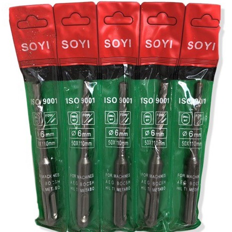 Mũi khoan bê tông 14x160mm SOYI,dùng cho máy khoan bê tông phổ thông