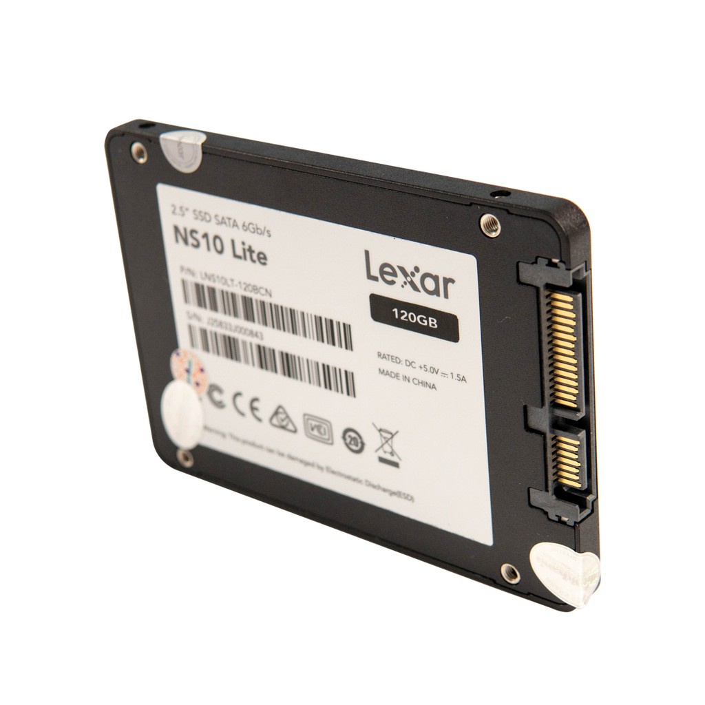 Ổ cứng SSD 128Gb 256Gb Lexar NS100 Lite cho laptop, pc 2.5” sata 3 6Gb/s BH 36 tháng