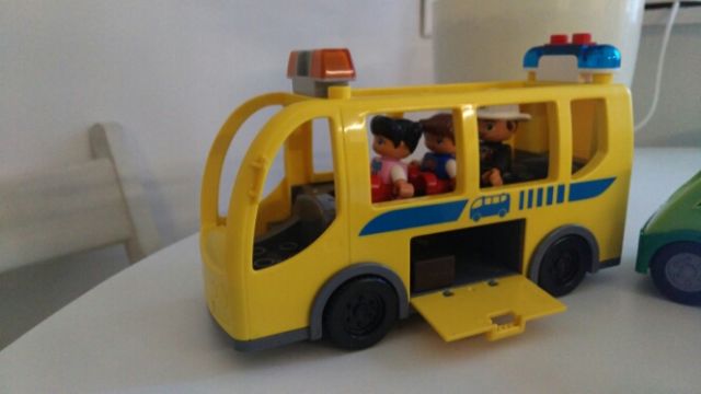 Gorock - Lego Xe bus tương thích lego duplo