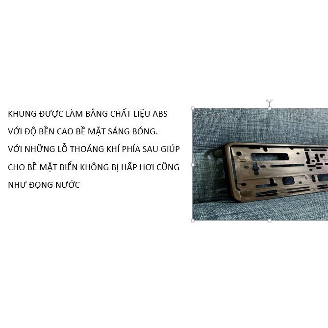 Khung biển số Châu Âu - EU