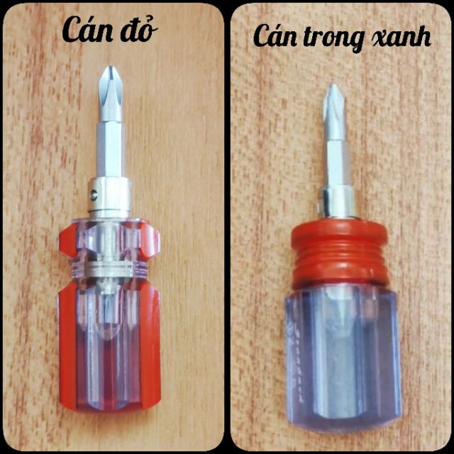 Tua vít cán trong 2 đầu loại ngắn 6mm Nhỏ gọn - tiện dụng