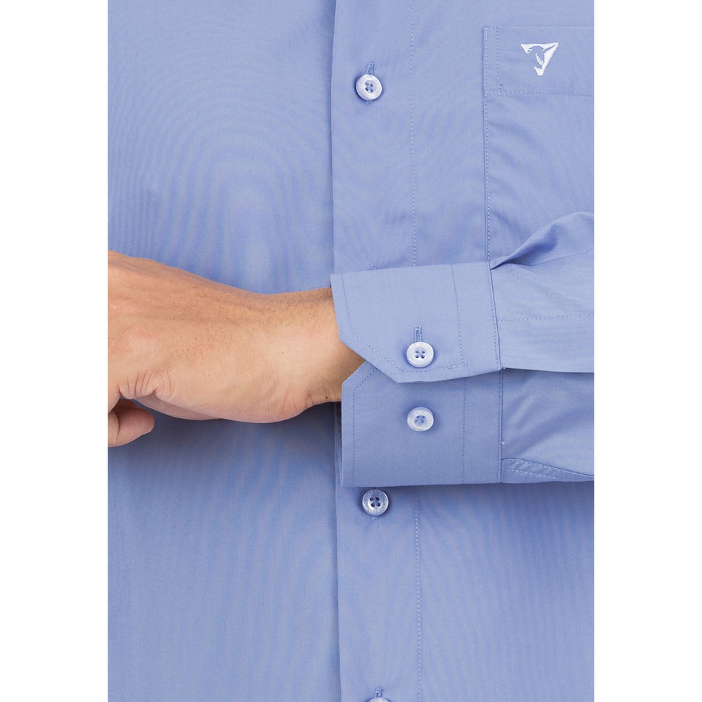 Áo Sơ Mi Dài Tay Màu Modal Regular Fit 369 Vĩnh Tiến - LM5-G804 - Tím khoai môn