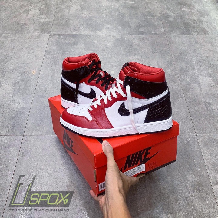 Giày Nike Jordan 1 High Satin Snake