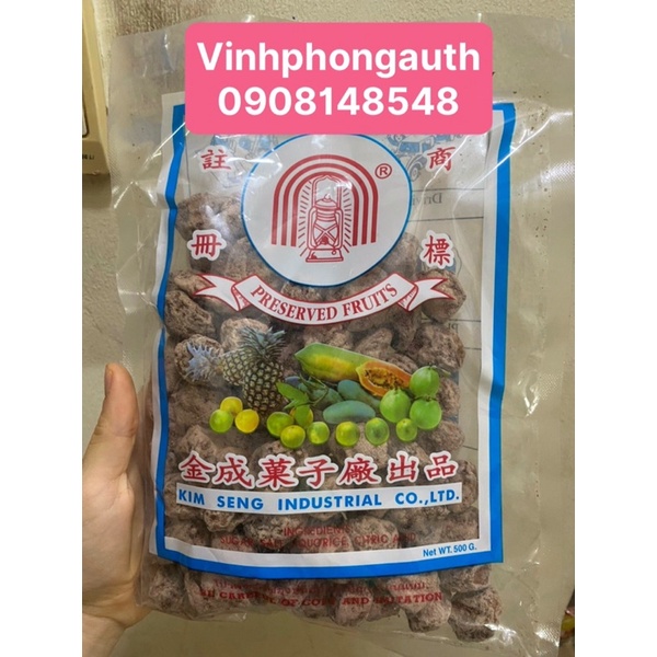 Xí muội mặn Thái Lan 500gr