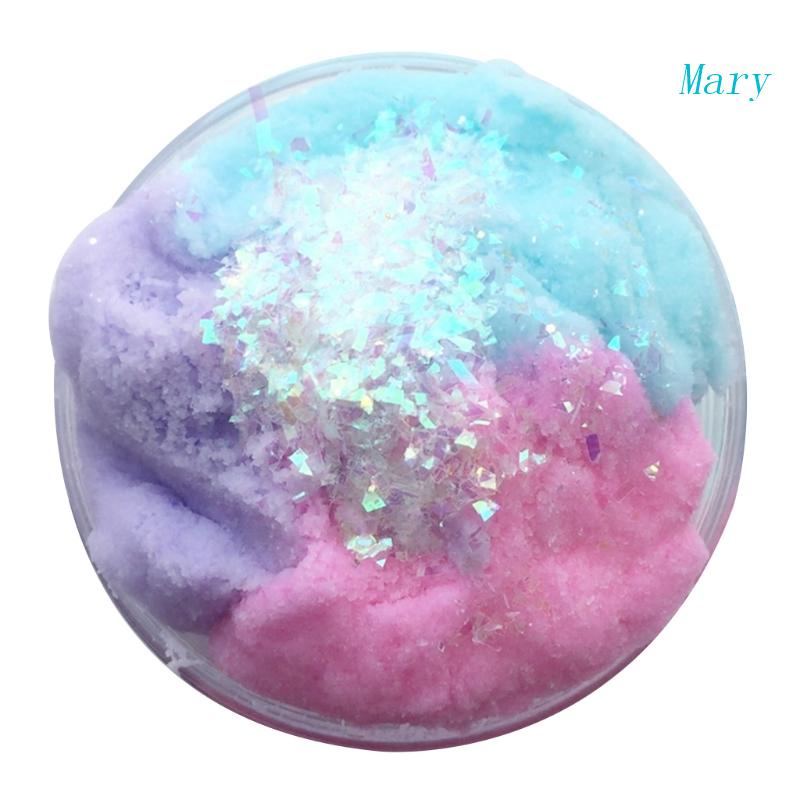 Slime Dẻo Ma Thuật Trộn Hạt Nhiều Màu Sắc Vui Nhộn Chống Căng Thẳng Cho Bé