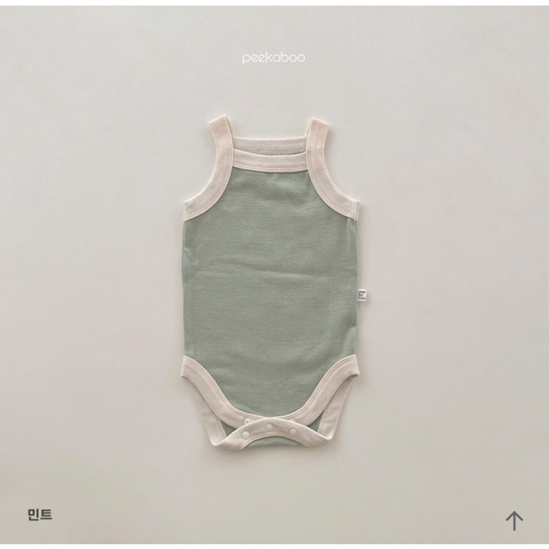 Body suit 2 dây trơn PEEKABOO 2022