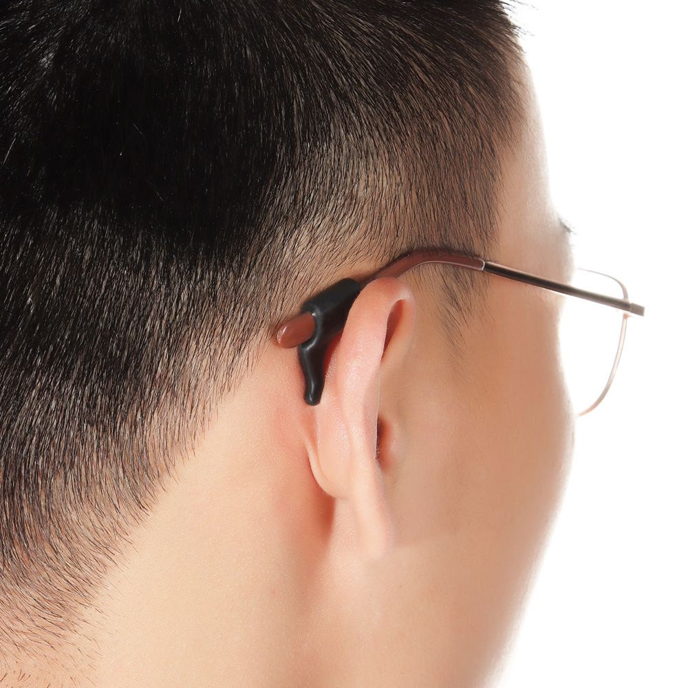 Phụ kiện đỡ mắt kính chống trượt bằng silicon nhiều màu sắc nhỏ gọn và tiện dụng