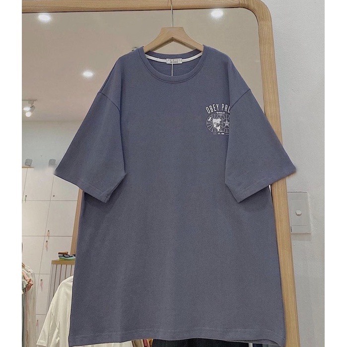 Áo Thun Nâu Đẹp Áo Thun Tay Lỡ Form Rộng Unisex 38-65kg Nam Nữ