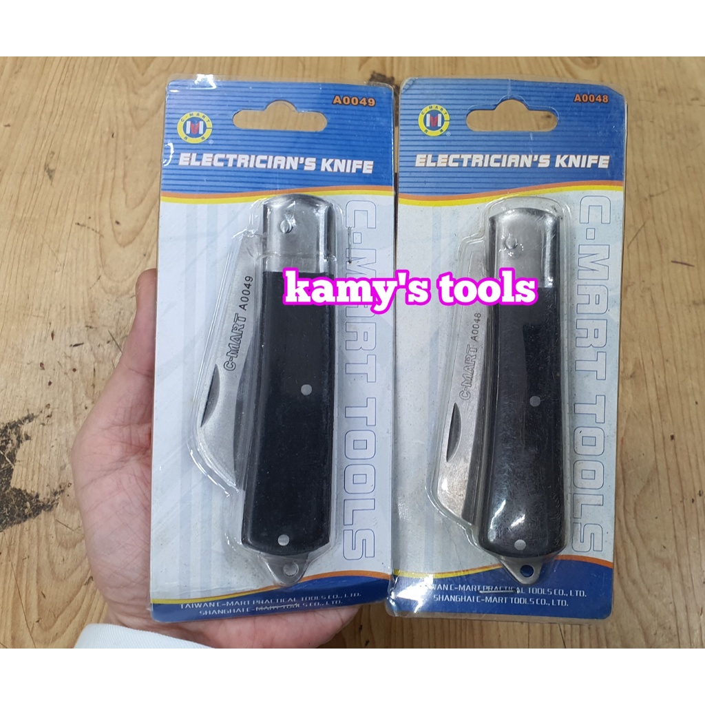 Dao xếp gấp gọn cắt đa năng điện lực cmart a0048 a0049