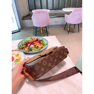 Túi lv đeo chéo bản 2 dây