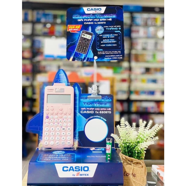 Máy Tính Casio FX 880 BTG Chính Hãng