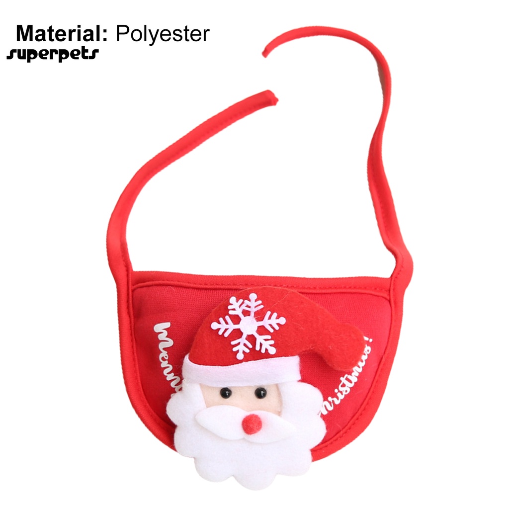 Khăn choàng cổ hóa trang giáng sinh dễ thương cho thú cưng