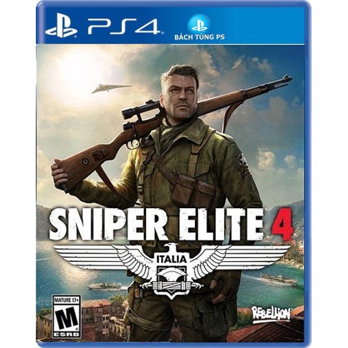 [Mã SKAMCLU9 giảm 10% đơn 100K] Đĩa Game Ps4 Sniper Elite 4