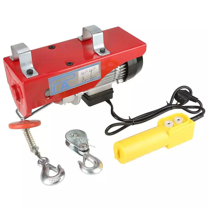Bộ Tời Điện Kèm Rùa ABG PA500 12 Mét Giúp Máy Tời Treo Nâng Hạ Vật Nặng Dễ Dàng Trong Nhà Xưởng Công Nghiệp