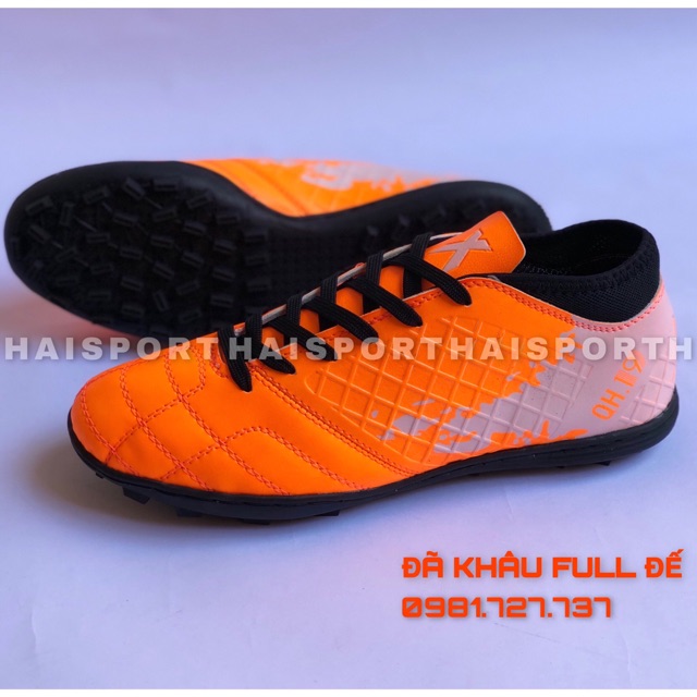 Giày đá bóng sân cỏ nhân tạo Quang Hải -QH 19 -Tặng tất -Khâu đế 100%