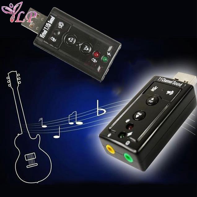 Usb 2.0 ngoài kèm microphone chuyển đổi âm thanh 7.1