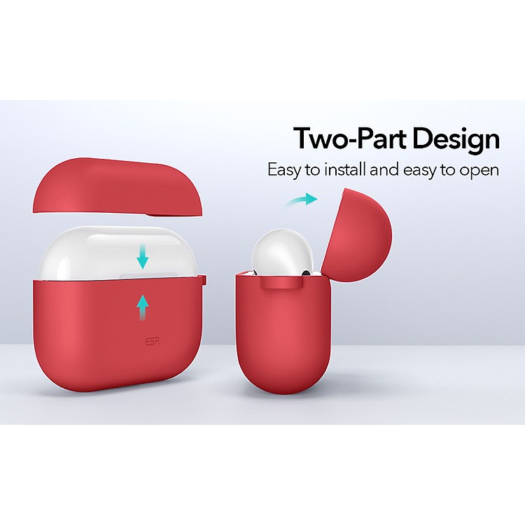 Bao Case ESR Hybrid Protective Bounce Carrying Case dành cho AirPods 3 (2021) - Hàng Nhập Khẩu.