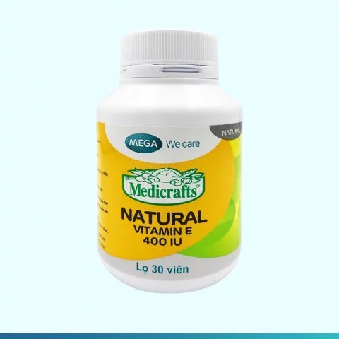 Natural Vitamin E 400 Mega We care - Enat 400