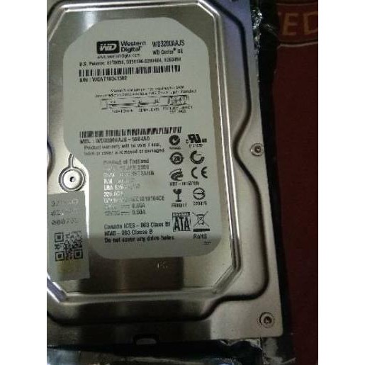 Ổ Cứng Trong 3.5 "Wdc 320 Gb Sata Cho Pc0