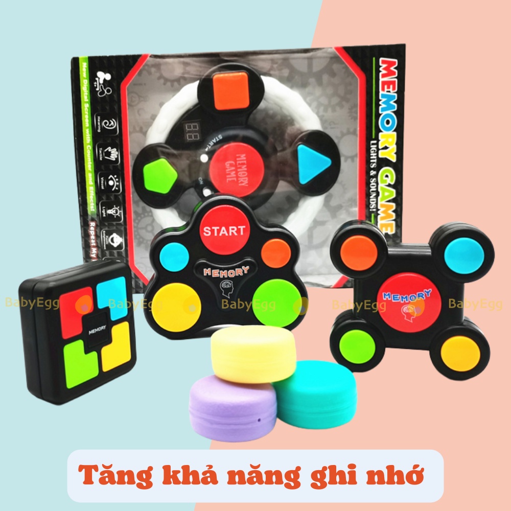 Trò chơi ghi nhớ Memory game rèn luyện trí nhớ cho bé đồ chơi cho trẻ em bé trai bé gái 2 3 4 5 6 7 tuổi Babyegg