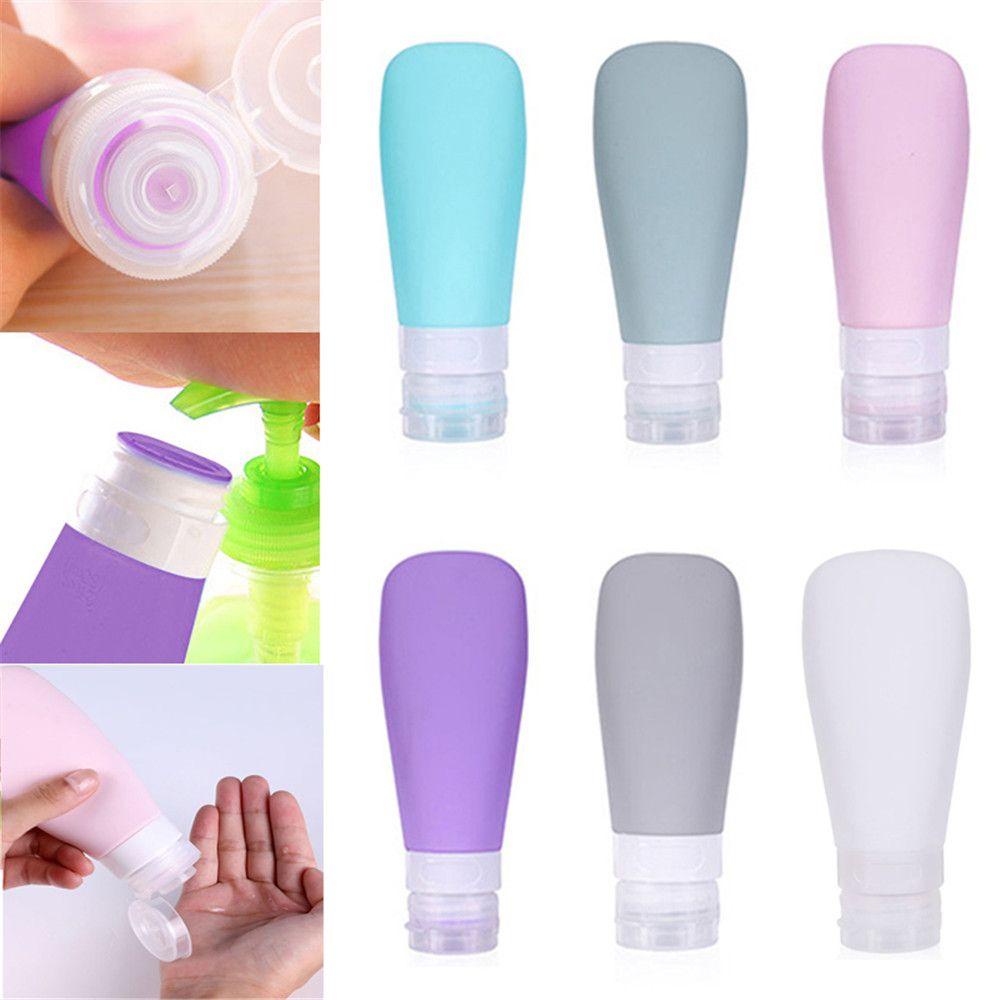 LAKAMIER [Ready Stock] Refillable Silicone Empty Bottle Squeeze Sub-bottling Container Portable Travel Accessories