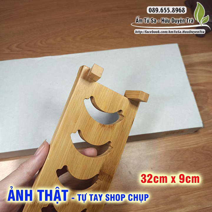 kệ gác chén tử sa - đạo cụ trà đạo cùng ấm tử sa nghi hưng cao cấp - pha trà, trà đạo - trà ô long, thái nguyên