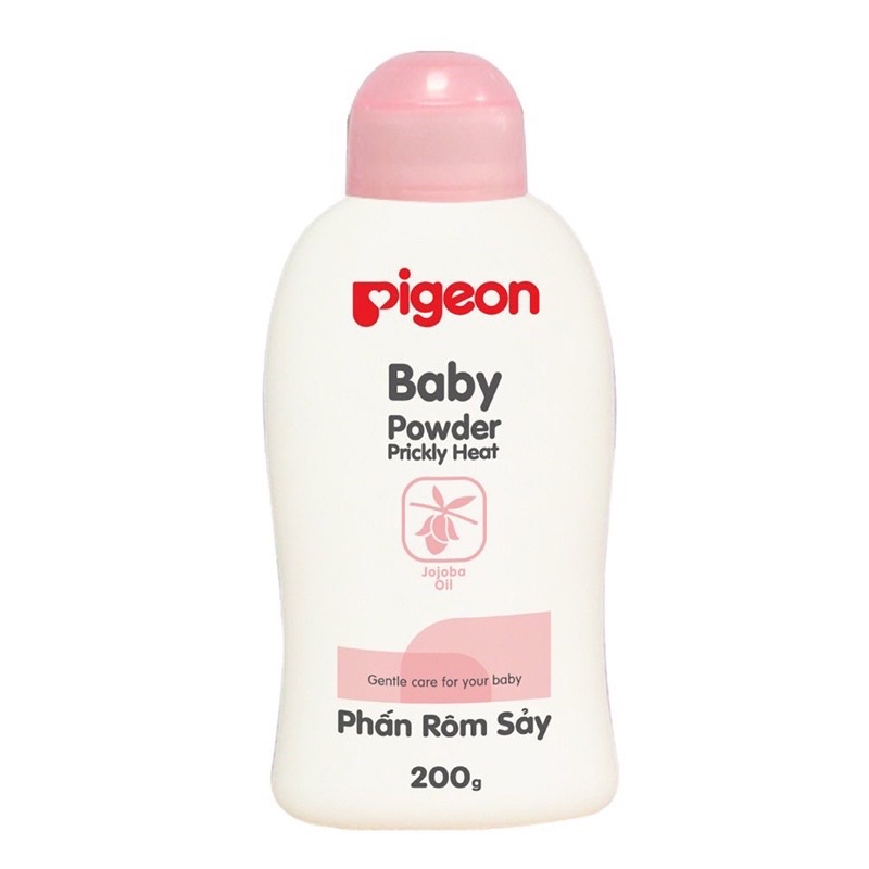 Phấn Rôm Sẩy Pigeon Nắp Màu Cho Bé 200g