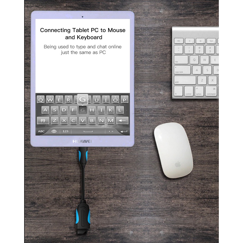 Cáp chuyển đổi USB 2.0 OTG sang Micro USB cho điện thoại Android | BigBuy360 - bigbuy360.vn