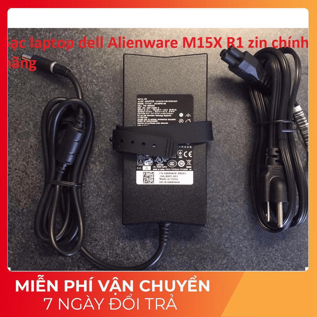 Sạc laptop dell Alienware M15X R1 Zin