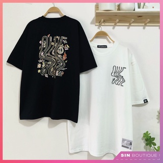 Áo thun swe form rộng tay lỡ - style unisex -