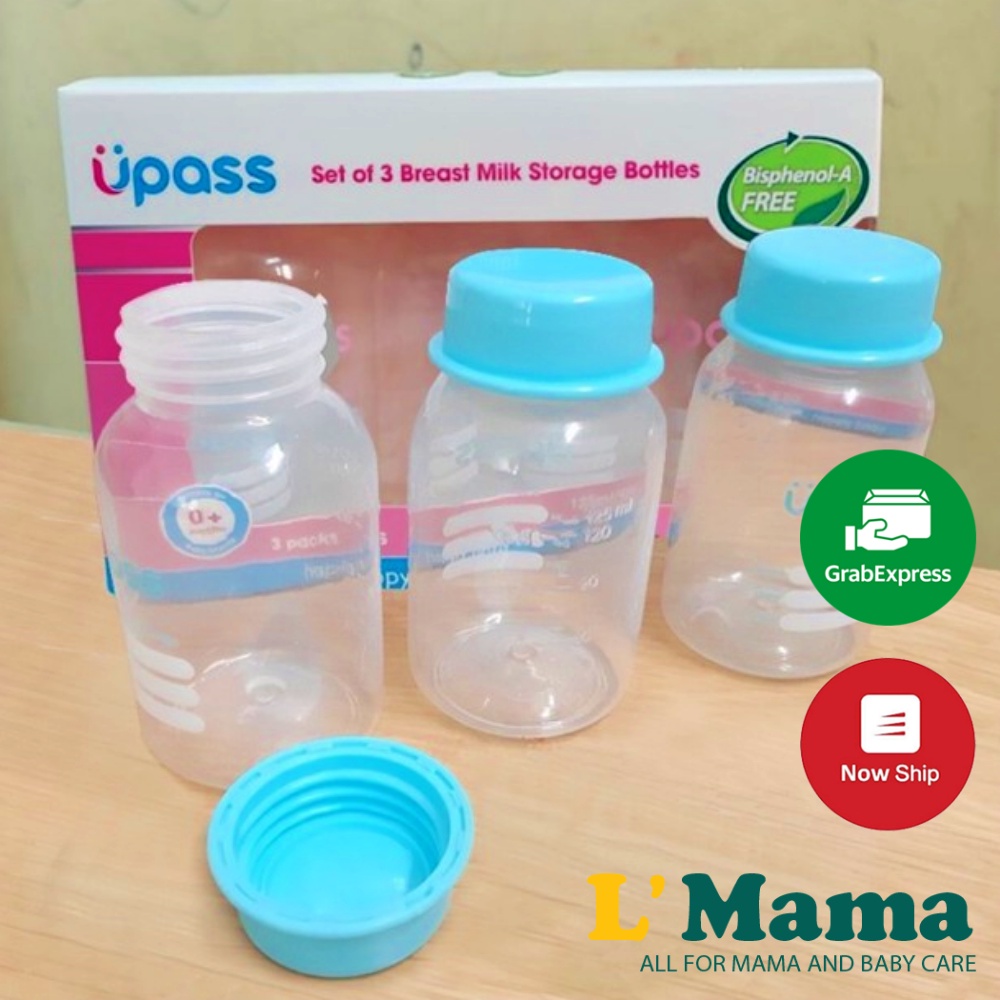 Bình Trữ Sữa Upass Thái Lan UP0030N 125ml 1 Bình Cổ Hẹp