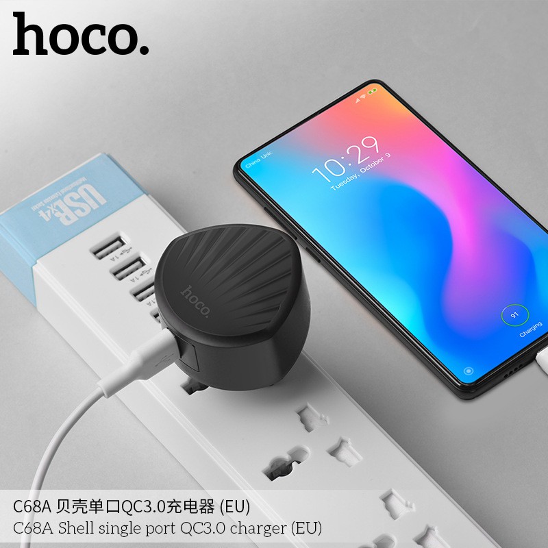 Củ Sạc Nhanh Hoco C68A - Quick Chager 3.0
