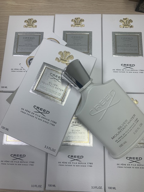 Nước hoa creed siverl moutain water 100ml full box