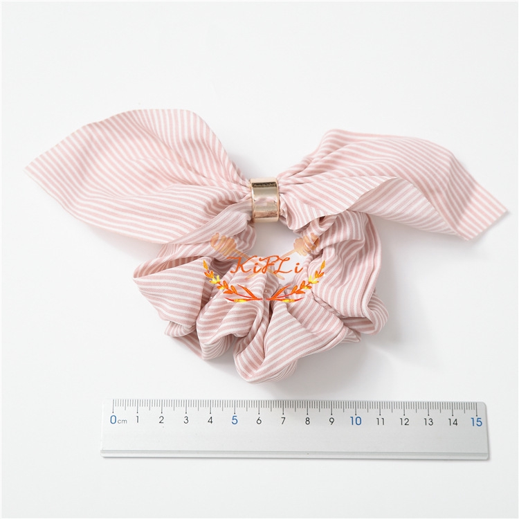 Dây buộc tóc thắt nơ phong cách Hàn Quốc xinh xắn