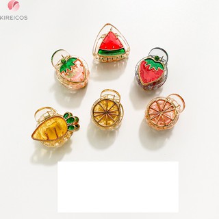 1 Gấp tóc nhỏ hình trái cây hàn quốc siêu cute