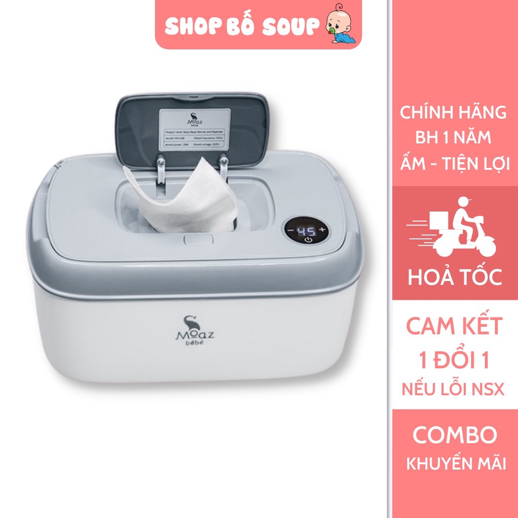 Máy làm ấm khăn ướt MOAZ BEBE MB008