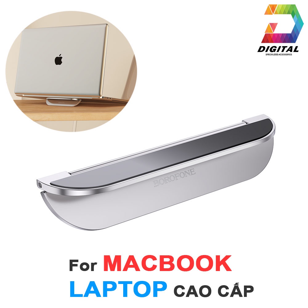 Giá Đỡ Tản Nhiệt Macbook, Laptop Borofone BH46 Cao Cấp Gọn Nhẹ