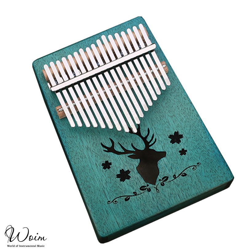 Đàn Kalimba Thumb Piano Woim 17 Phím Gỗ Mahogany