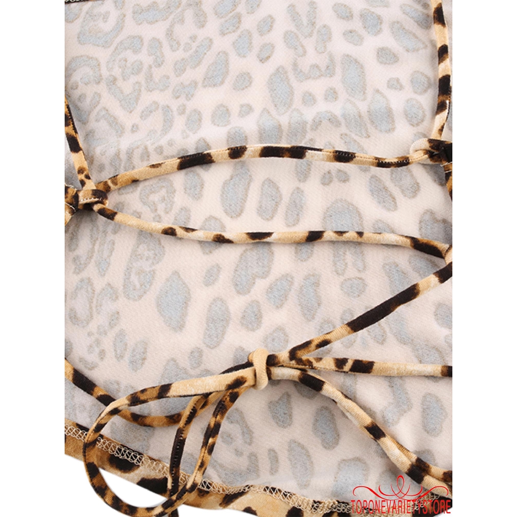 [Mã FAMAYWA giảm 10K đơn 50K] Áo Họa Tiết Da Báo Quyến Rũ | BigBuy360 - bigbuy360.vn